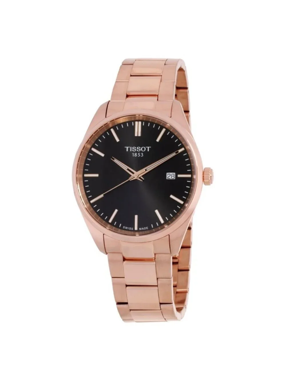 NWT Tissot PR 100 Quartz Black Dial Men's Watch